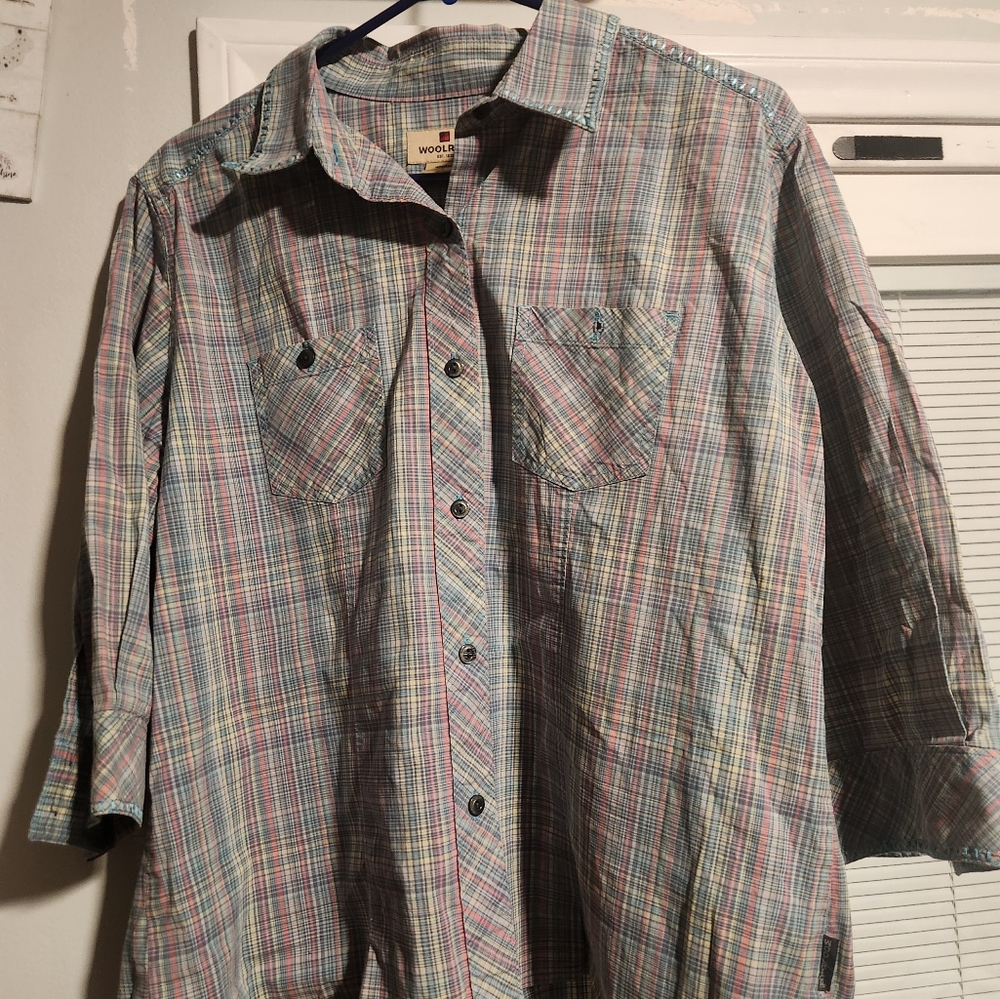 Women's Woolrich Flannel-Size: Large